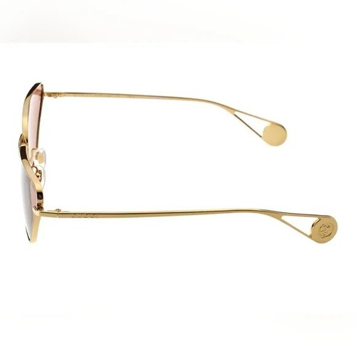 NUEVO CON ETIQUETAS Gafas de sol Gucci GG0538S 002 Rojo Dorado MUJER/100% AUTÉNTICAS - Imagen 4 de 6