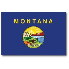Magnet Me Up Montana Car Magnet Decal US State Flag 4x6 Refrigerator Locker SUV