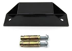Ground Anchor Lock Trailer Motorbike Bicycle Car Scooter Black Security