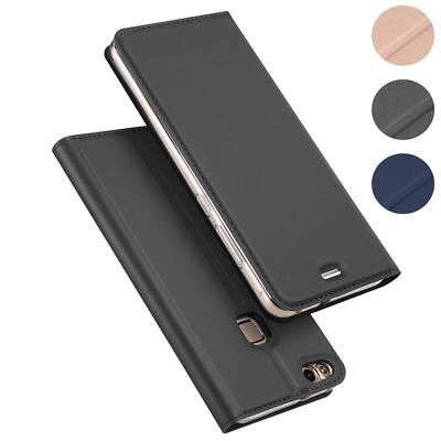 Flip Case Handy Tasche für Huawei P10 Lite Schutz Hülle Klapphülle Slim Cover
