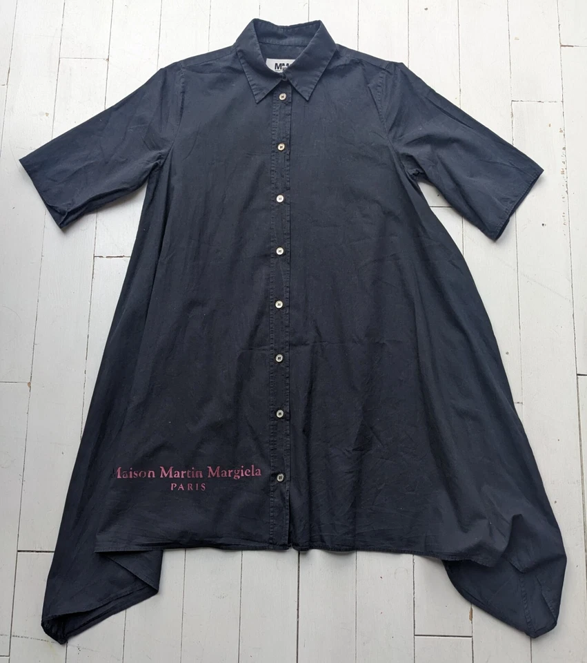 Maison Martin Margiela SHIRT DRESS - Size Small / Med STUNNING CUSTOMISED UNIQUE - Image 2 of 4