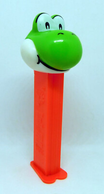 Yoshi - Nintendo Super Mario PEZ Spender Dispenser - 1998 - Stem 4.9 - #1