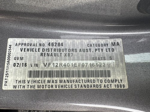 RENAULT CAPTUR RIGHT FRONT HUB J87 , 1.2L PETROL , 01/14-12/18 , 400146736R - Picture 6 of 15