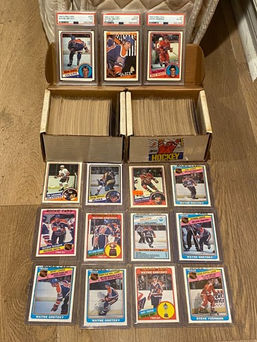 1984-85 O-Pee-Chee Hockey Complete Set WITH PSA GRADED Yzerman, Wayne Gretzky NM - Picture 2 of 11