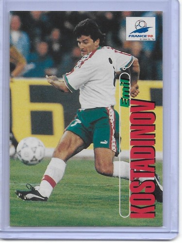 1998 Panini FIFA World Cup Franc - Bergkamp, Scifo, Laudrup, Cannavaro, Cafu - Picture 106 of 191