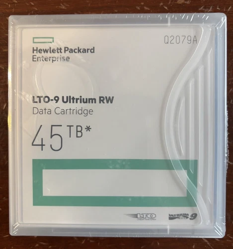 NEW HPE LTO-9 Tape Q2079A Ultrium Data Storage 45TB