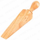 SMALL HARD WOOD Door Wedge NATURAL Solid Wooden Traditional Stop/Stopper Carpet