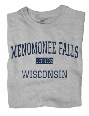 Menomonee Falls Wisconsin WI T-Shirt EST