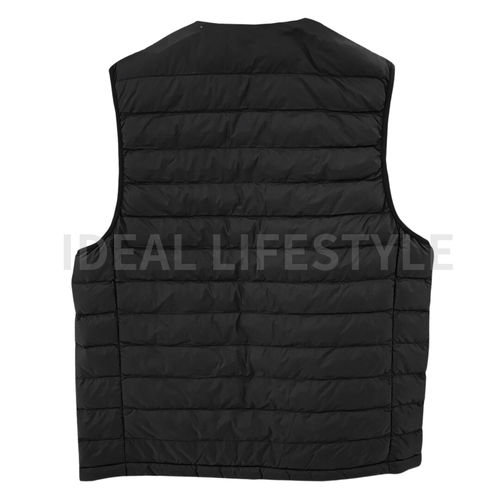 UNIQLO PUFFTECH Compact Vest S-4XL Dark Gray/Black/Navy Packable Men 470061 NWT - Picture 4 of 27