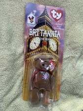 BRITANNIA The Bear 1999 McDonald  s TY BEANIE BABY w/ Rare Errors: 1993, Oakbrook