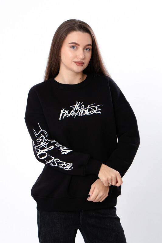 Women’s Winter Pullover Nosi Svoe 8355-025-33 in Black