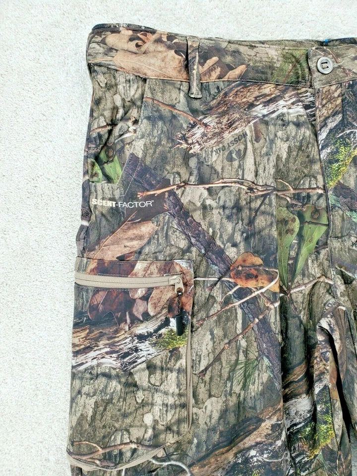 Mossy Oak Tech Shell Hunting Pants, MO. DNA, Men's size 40/42 NWT - Image 3 of 4