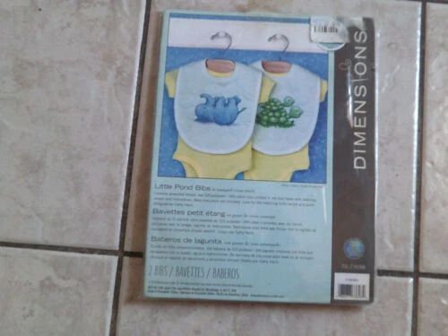 Dimensions Stamps Bib Cross Stitch Kits