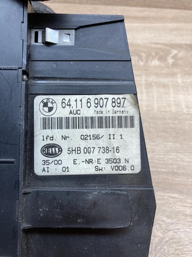 6907897 5hb007738 climate control unit bmw 3 e46 - Picture 5 of 7
