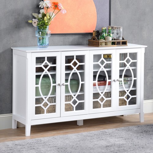 Kitchen Sideboard Buffet Dining Room Storage Cabinet Console Table TV Console - Picture 3 of 12