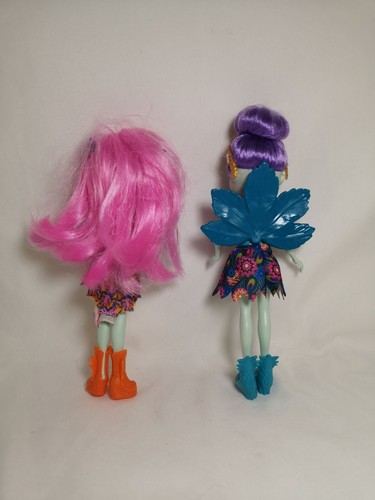 Enchantimals Dolls lot of 2 Sandella Seahorse Patter Peacock - Picture 6 of 7
