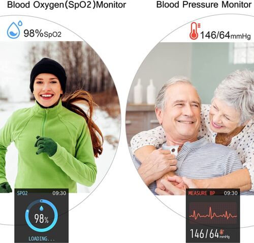 Smartwatch con monitor pressione sanguigna frequenza cardiaca per Samsung Galaxy A14 5G - Foto 8 di 38
