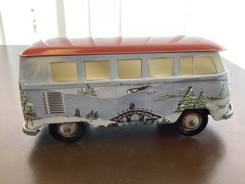 VW Bully Transporter Blechmodell / Dose C.DelormelSAS France Official Licen - Bild 6 von 11
