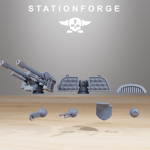 Defender MK2 - Scavenger Stationforge Miniatures - 28mm Tabletop - Bild 4 von 8