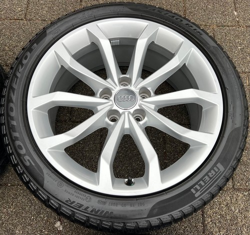 4 ORIGINAL 18" ALU WINTERRÄDER AUDI A4 8W B9 245/40R18 97V PIRELLI 8W0601025H - Bild 4 von 12