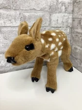 Folkmanis Fawn Hand Puppet Deer Plush Stuffed Animal Rare Full Body