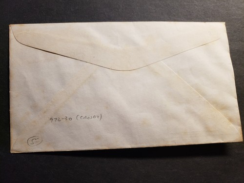 TRAIL of TEARS FDC 1948 Postal History Cover PHOTO Cachet #972 MUSKOGEE, OK - Picture 2 of 2
