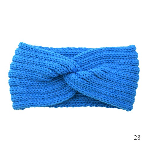 Women Winter Knitted Ear Warmer Headband Crochet Wool Hairband Hat Beanie Gifts - Bild 40 von 48