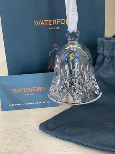 NEW 2021 Waterford Lismore Bell  Crystal Christmas Ornament In BOX! - Picture 3 of 12