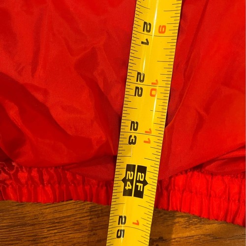 Ohio State windbreaker bomber jacket mens XL Steve & Barrys red lined zip hooded - Picture 5 of 10