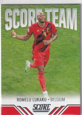 Panini FIFA Score 2021-22 Soccer Cards Score Team Nr. 6 Romelu Lukaku