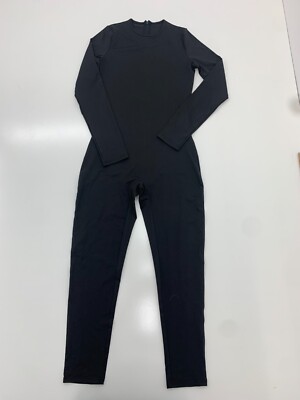 Lufeng Womens Black Long Sleeve Jumpsuit Size Large