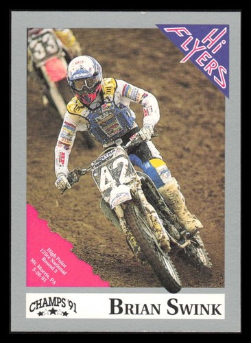 1991 Champs Hi Flyers Motocross Racing Trading Cards You Pick Choose READ - Picture 9 of 32