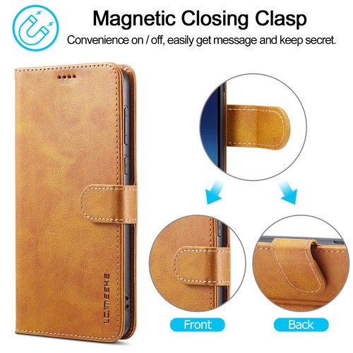 New Shockproof Kickstand Card Wallet Phone Cover For Xiaomi Redmi Note 13 14C 11 - Picture 12 of 51
