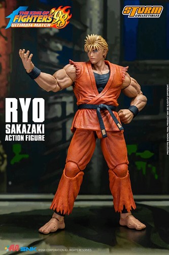 Storm Toys King Of Fighters Ryo Sakazaki KOF 1:12 7" Action Figure Official - Picture 15 of 18