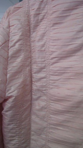 Chicos size 0 pink jacket hooded ruffle lined windbreaker lightweight women xs - Picture 3 of 6