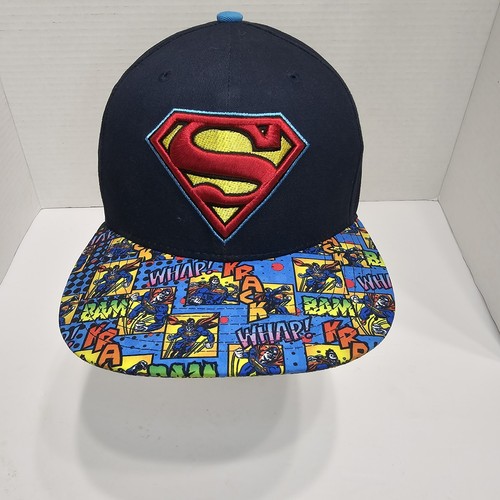 DC Comics Superman Snapback Adjustable Hat Cap - Picture 5 of 19