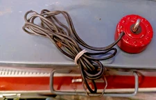 1930'S OUT#7 BLUE BOX RED MAGNAT W/COPPER LONGER LEADS A.C. GILBERT ERECTOR SET