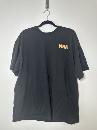 NRA T-Shirt Schwarz Herren Größe 2X
