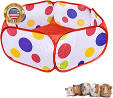 Small Animal Playpen, Portable Guinea Pig Playpen Pet Cage Tent, Waterproof Pop-