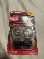 Sylvania 3157ll Long Life 2pack Auto Light Bulbs 3157llbp 12v Parking Stop Tail