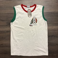 VTG Buggs Bunny Looney Tunes Mexico National Soccer Team Tank Top NWT Size L