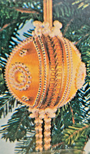 Rauch Industries Elegant 6272 GOLD Draped BALL Vintage Christmas Ornament Kit