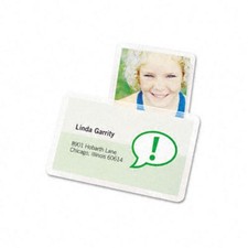 Gbc Self-adhesive Laminating Pouch - Wallet-size - 2.37" Width X 3.87" Length X