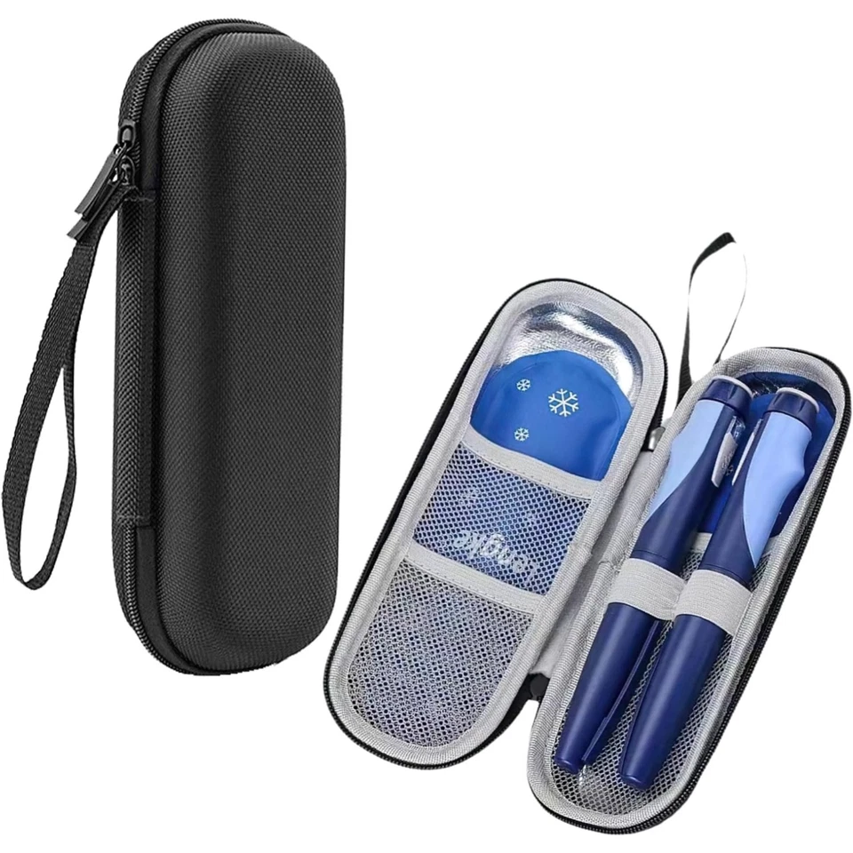 Insulin Kühltasche für Zuckerkrank Medikamente, Reisetasche für Insuli... CHDZSW