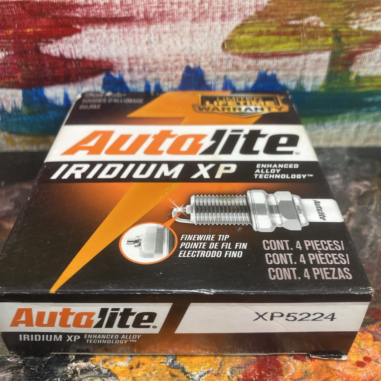 QTY 4 Autolite XP5224: Iridium XP Spark Plug Fits Honda Civic,  Acura Integra