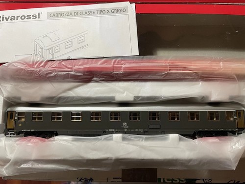 RIVAROSSI FS VETTURA 1a Classe Tipo X Livrea Ardesia Cod. HR4055 TOP !!!!