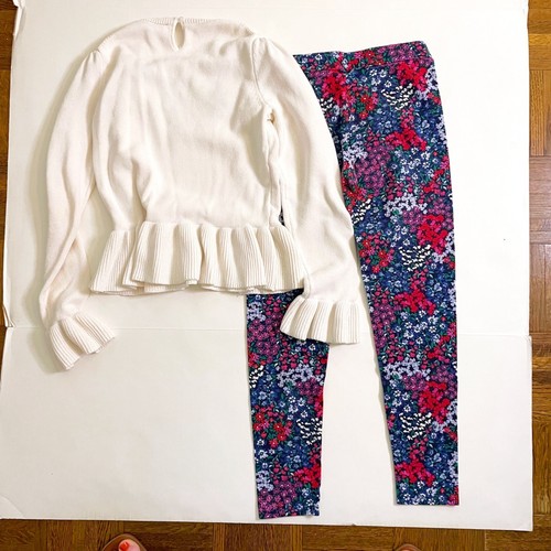 Janie and Jack Sweater/Leggings Set, Size 12 - Picture 2 of 5
