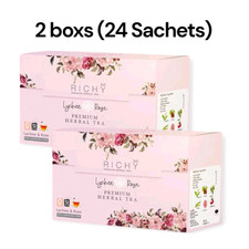 Richy Tea Herbal Detox cleanse loss colon Slimming Premium Organic burn set x2