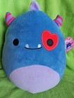 NWT 2026 Original Squishmallows 14" Selznick The Monster Blue Purple Plush Toy  — photo 1