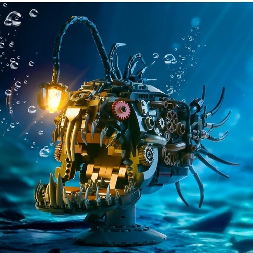 XITALAXU Mechanical Fish Building Sets,Ocean Animal Collection Toy,Adults... - Picture 2 of 7